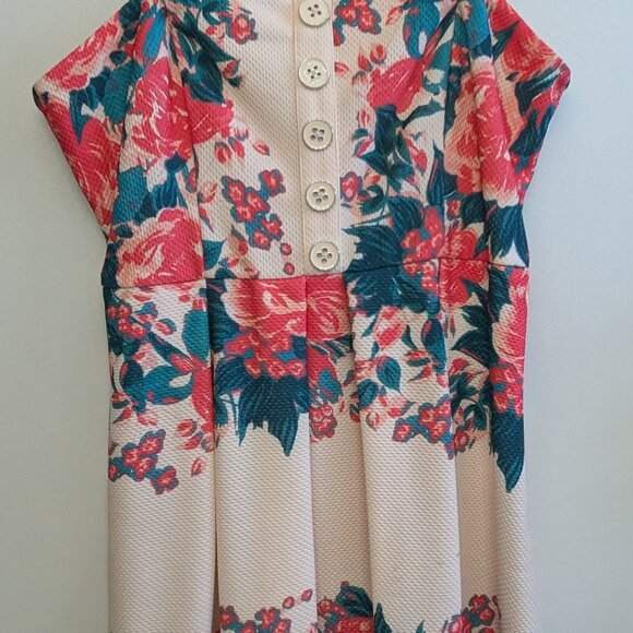 Anthropologie Magnolia Dress by Tracy Reese Floral S12, GUC - Picture 2 of 4